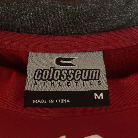 Alabama Crimson Tide Crewneck Mens Medium Logo University College Activewear - Picture 4 of 6